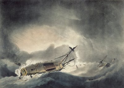 The Storm Increased, Engraved by Francis Jukes by Robert Dodd